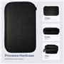Étui de protection rigide pour disques durs externes SSD HDD 2,5" 2,5" Dimensions extérieures 180 x 100 x 60 mm Dimensions intér