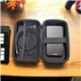 Étui de protection rigide pour disques durs externes SSD HDD 2,5" 2,5" Dimensions extérieures 180 x 100 x 60 mm Dimensions intér