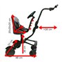 EICHHORN Kinderwagen Planche à enfant Uptown Rider pour fixation latérale à la poussette avec siège de 20 cm