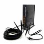 1aTTack.de Câble Réseau Cat6 Cat 6-5x 2m - RJ45 Ethernet LAN DSL Routeur Modem - Noir