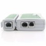 1aTTack.de Testeur de câble réseau RJ11 RJ12 RJ45 RNIS LAN Câble réseau Câble de raccordement Testeur de câble Testeur de ligne 