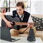 keepdrum JPQ101BK Métronome mécanique Noir avec cloche