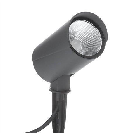 LED Luminaire extérieur Anton (Moderne) en Gris Aluminium (1 lampe
