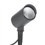 LED Luminaire extérieur Anton (Moderne) en Gris Aluminium (1 lampe