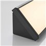 LED Plafonnier extérieur Abby (Moderne) en Noir (1 lampe,à), Luminaire d’extérieur pour le jardin, la terrasse, balcon & maison,