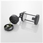 Lucande Applique Exterieur Cassian à intensité variable (Moderne) en Noir Aluminium (1 lampe,à E27), Murale Exterieur, Luminaire
