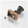 Lindby Projecteur halogène Grandesa à intensité variable (Antique, Classic) en Marron Bois e. a. pour Salon & Salle manger (1 la