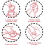 Login® Nettoyant dégraissant et désinfectant salle de bain. Nettoie et élimine le calcaire, action protectrice anti-goutte. 2 x 