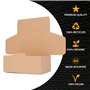 verpacking 50 boîtes pliantes 25 x 15 x 10 cm brun (dimensions extérieures 25,8 x 15,8 x 10,5 cm) WP 30 carton d'expédition cart