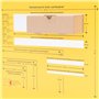 verpacking 50 cartons d'expédition extra-plats 16 x 11 x 5 cm, Marron, MB-1 Petite Boîte Carton d'expédition DIN A6