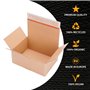verpacking Découpe en carton ondulé (100, 165 x 135 x 75 mm)