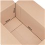 100 x cartons colis simple cannelure 24 x 13 x 13 cm brun - KK 22 - verpacking