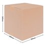 verpacking 100 cartons pliants 250 x 250 x 250 mm Cartons d'expédition en carton ondulé 1 cannelure Emballages en carton KK 28 C
