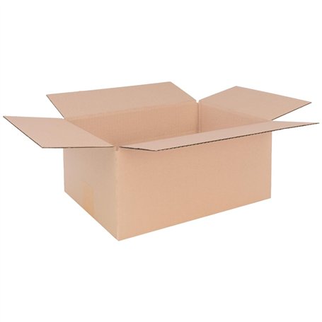 75 cartons simple cannelure 33 x 24 x 16 cm - KK 60 carton