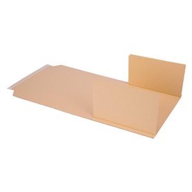 verpacking 50 x emballage livre 31 x 25 x 2 Ã 7 cm étui d'expédition fermeture adhésive