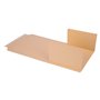 verpacking 50 x emballage livre 31 x 25 x 2 Ã 7 cm étui d'expédition fermeture adhésive