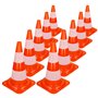 ECD Germany 10x Cônes Signalisation Pylône