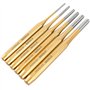 TECPO Jeu de 6 chasse-goupilles 3-8 mm en chrome vanadium