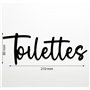 codiarts. Plaque de porte 3D | Toilettes | Bain | Bureau | Atelier | Cuisine | Verre acrylique découpé au laser | Adhésif (Toile