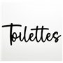 codiarts. Plaque de porte 3D | Toilettes | Bain | Bureau | Atelier | Cuisine | Verre acrylique découpé au laser | Adhésif (Toile