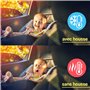 Zamboo Housse Siege Auto Bebe pour l'Été, Protection Cosy Universelle, Effet Rafraissant, Anti-Surchauffe, Anti-Thermique - Pour