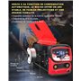 VECTOR WELDING Poste à souder à fil fourré MIG 160, fil fourré pour débutants, fonction MMA pour souder sans gaz de protection a