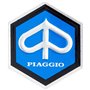 Emblème « Piaggio » en Cascade Hexagonale Etc. Aluminium