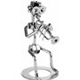 BRUBAKER Figurine en Écrous de Musicien avec Trompette - Artisanale en Métal - Décoration Cadeau pour Trompettiste et Passionnés