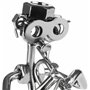 BRUBAKER Figurine en Écrous de Musicien avec Trompette - Artisanale en Métal - Décoration Cadeau pour Trompettiste et Passionnés