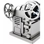 BRUBAKER Porte-Bouteille de Vin Projecteur de Film - Sculpture en Métal Projecteur Rétro de Film avec Bobines - Cadeau de Vin po