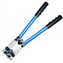 CCLIFE Pince à Sertir Réglable Cliquet de Sertissage Pince pour Cosses de Electrique Câble 6-50 mm² (AWG 10-0)