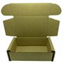 NKlaus Boîte à couvercle rabattable env. 50 pièces 6x4x2cm Emballage papier kraft Boîte en carton pour petits cadeaux publicitai
