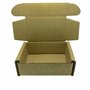 NKlaus Boîte à couvercle rabattable env. 50 pièces 6x4x2cm Emballage papier kraft Boîte en carton pour petits cadeaux publicitai