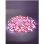 Bambelaa! Guirlande lumineuse à LED en forme de canne à sucre d'orge - Guirlande lumineuse d'extérieur - Tuyau lumineux de Noël 