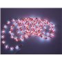 Bambelaa! Guirlande lumineuse à LED en forme de canne à sucre d'orge - Guirlande lumineuse d'extérieur - Tuyau lumineux de Noël 