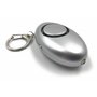 ocona Lot de 2 alarmes de poche autodéfense sirène 140 dB LED (argent)