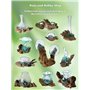 Neuf Maraca Claquettes Hochet Coco Instrument de musique Maraka mus102