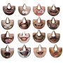 Bada Bing 30 motifs de masques de nez amusants pour boîte photo, mariage, JGA et anniversaire – Masque comme déguisement photo, 