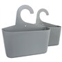meberg LA05 Panier de douche en plastique à suspendre / rangement pour salle de bain et cuisine