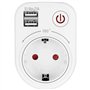 LEDmaxx 106649 Prise intermédiaire avec USB