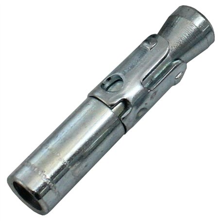 5x Lumonic Tampon d'ancrage interne M8 x 50 Galvanisé I Pour utilisation comme cheville métallique I Pour différents types de mo