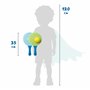 alldoro 60070 Stick & Play Lot de 4 Raquettes avec 2 balles, 2 Raquettes avec côté Ventouse pour 2 Modes de Jeu, Enfants à parti