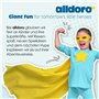 alldoro 60070 Stick & Play Lot de 4 Raquettes avec 2 balles, 2 Raquettes avec côté Ventouse pour 2 Modes de Jeu, Enfants à parti