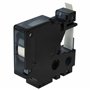 D1 pour imprimante d'étiquettes 9mm Blanc sur Transparent