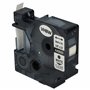vhbw Ruban remplacement pour Dymo 40920, D1 pour imprimante d'étiquettes 9mm Blanc sur Transparent