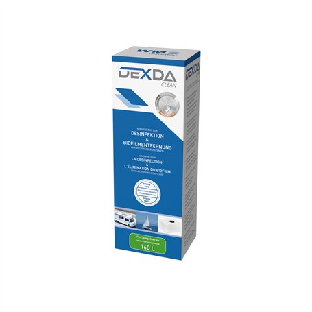 WM aquatec DEXDA Clean DC250CD03 | Nettoyant désinfectant pour réservoirs d'eau claire dans les camping-cars