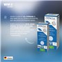 WM aquatec DEXDA Clean DC250CD03 | Nettoyant désinfectant pour réservoirs d'eau claire dans les camping-cars, bateaux etc. | éli