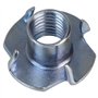 ALPIDEX 250 écrous en T M10 x 13 x 25 mm acier galvanisé