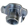 ALPIDEX 250 écrous en T M10 x 13 x 25 mm acier galvanisé