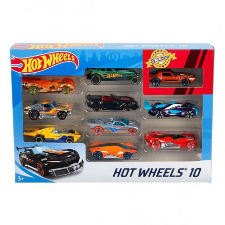 Jeu de Véhicules Hot Wheels Métal (10 Pcs) 36,99 €